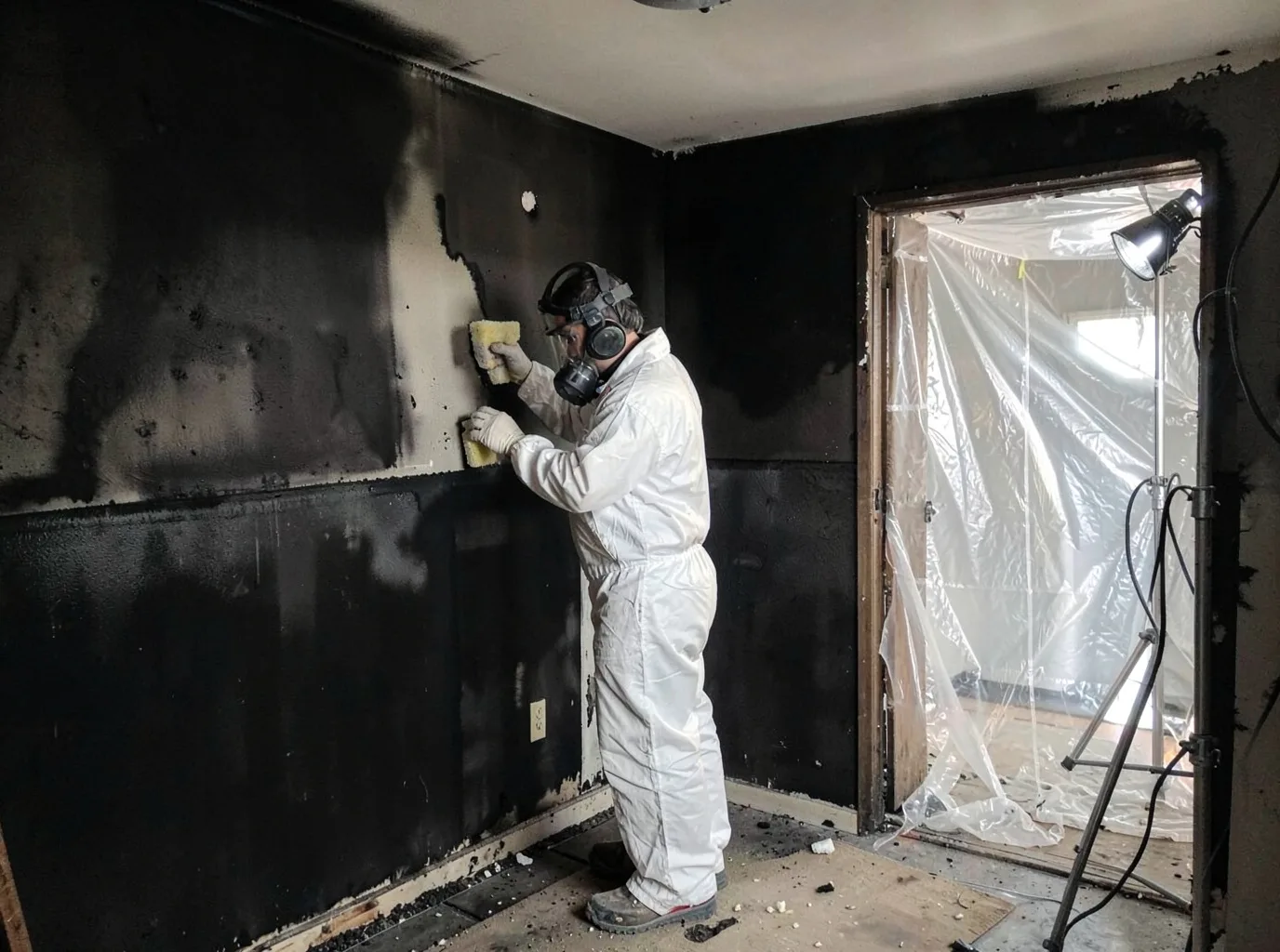 Fire Damage Restoration company in Van Voorhis, PA